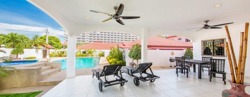 บ้านพักพัทยามีสระว่ายน้ำ16