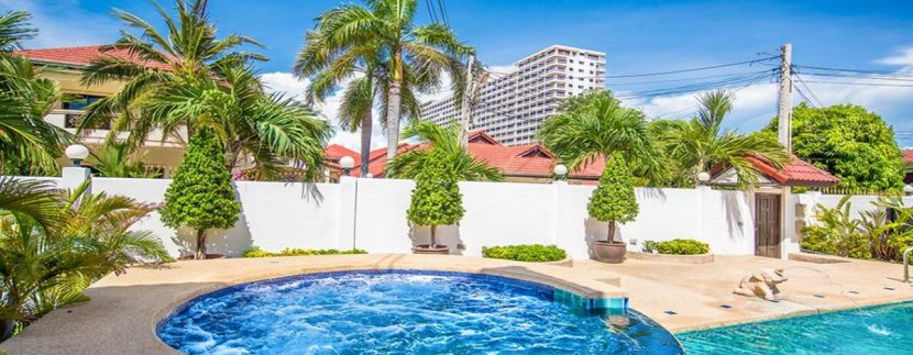 บ้านพักพัทยามีสระว่ายน้ำ3