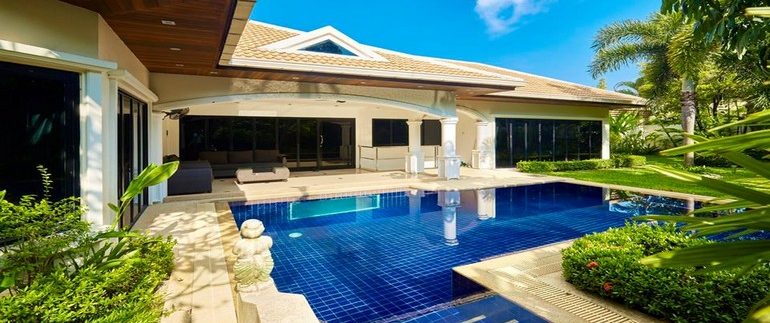 บ้านมีสระว่ายน้ำส่วนตัวพัทยาให้เช่า