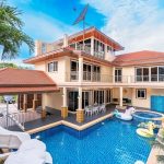 Pool Villa next to the sea for sale in Pattaya.