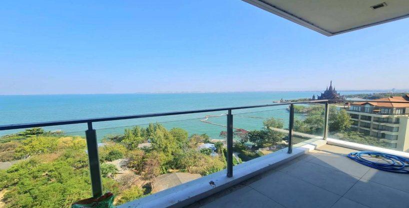 คอนโดดูเพลกซ์ติดหาดพัทยา-Beachfront Duplex Condo Pattaya for Sale | บ้านพัทยา คอนโดพัทยา ที่ดินพัทยา ขาย-ให้เช่า อสังหาริมทรัพย์ในพัทยา - Pattaya Houses, Pool Villas and Condos for sale and for rent คอนโดบ้านปลายหาด Duplex 2ห้องนอน 2ห้องน้ำ วิวทะเล