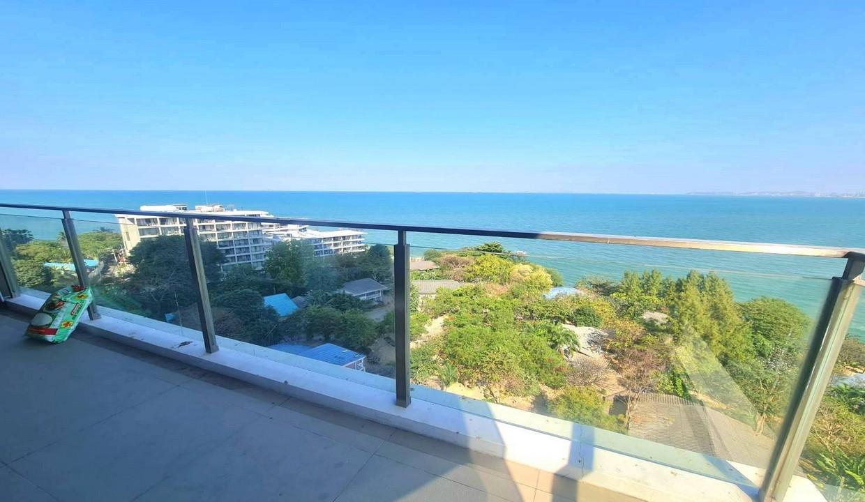 คอนโดดูเพลกซ์ติดหาดพัทยา-Beachfront Duplex Condo Pattaya for Sale4