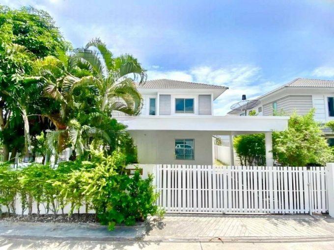 ขายบ้านเดี่ยว2ชั้นพัทยาในโครงการเงียบสงบปลอดภัย