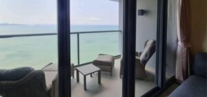 ขายคอนโดติดชายหาดวงศ์อมาตย์พัทยา ตึกหน้า ชั้นสูง 1ห้องนอน 1ห้องน้ำ คอนโดซายร์วงศ์อมาตย์พัทยา