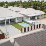 ขายบ้านพูลวิลล่าพัทยาสระว่ายน้ำระบบเกลือใกล้อ่างเก็บน้ำมาบประชัน