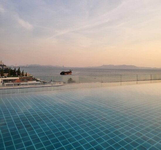 Condo for sale in Pattaya near the Sea and Pupen Seafood Restaurants in Jomtien Pattaya, 1Bedroom 1Bathroom with great seaview