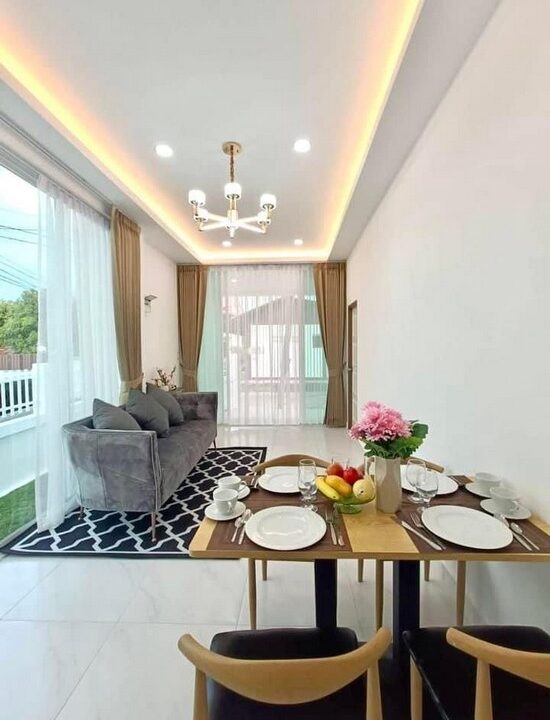 บ้านทรงนอร์ดิกทาวน์โฮมพัทยา5