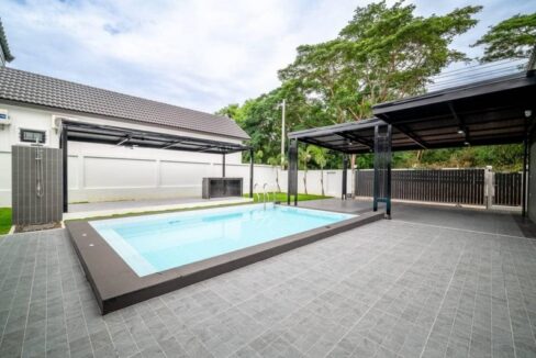 บ้านพูลวิลล่าสไตล์นอร์ดิกพัทยา2