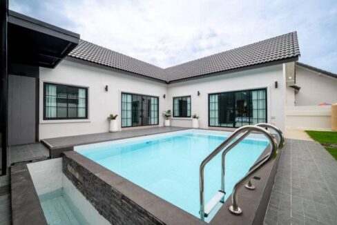 บ้านพูลวิลล่าสไตล์นอร์ดิกพัทยา3