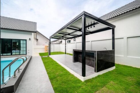 บ้านพูลวิลล่าสไตล์นอร์ดิกพัทยา5