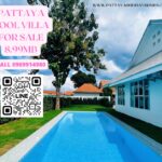 ขายบ้านพูลวิลล่าพร้อมเฟอร์นิเจอร์ใหม่พัทยา 3ห้องนอน 2ห้องน้ำ