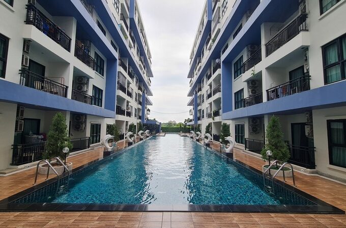 ขายคอนโดพัทยา คอนโดพัทยาเจ้าของขายเอง เดอะบลูเรซิเดนซ์ พัทยาขายขาดทุน