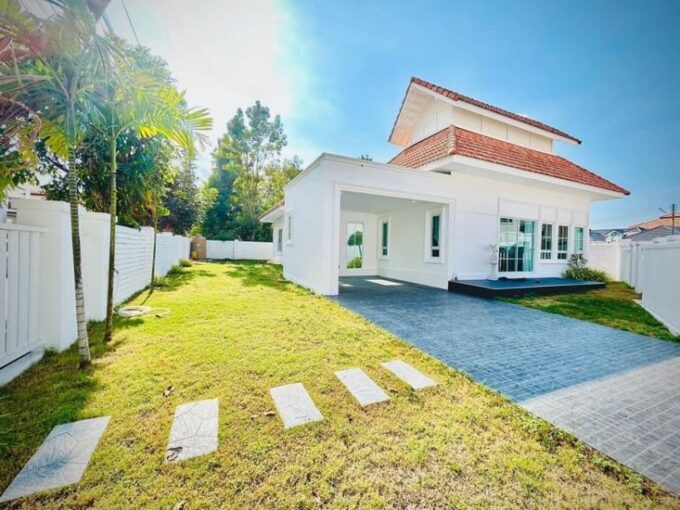 ขายบ้านเดี่ยวพัทยา ในหมู่บ้าน ทำเลดีมาก ใกล้ตลาดไร่วนาสินธิ์