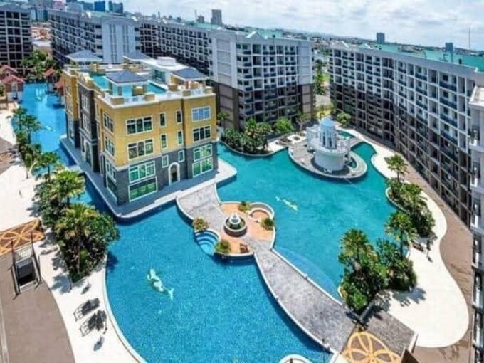 arcadia beach continental condo with pool view in pattaya for sale