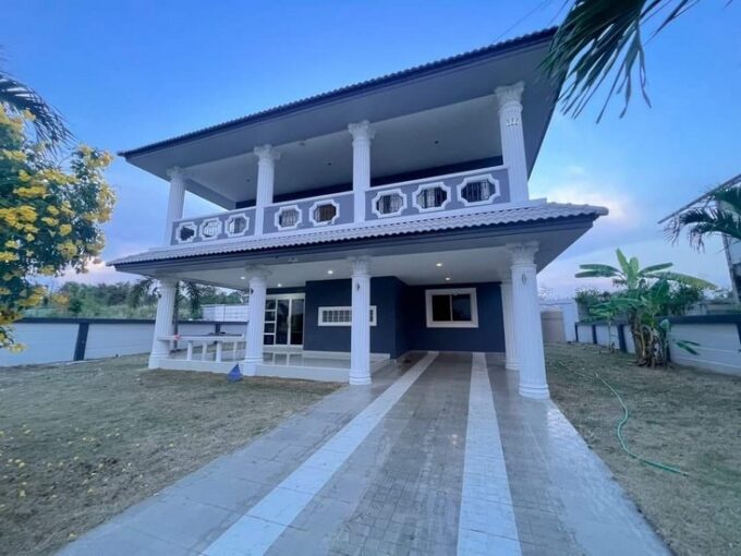 ขายบ้านเดี่ยว 2 ชั้นพัทยา 4ห้องนอน 3ห้องน้ำ พิกัดซอยวัดธรรม เขาตาโล ใกล้บิ๊กซีพัทยาใต้