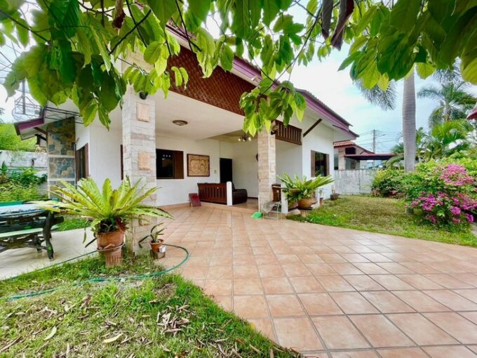 ขายด่วน บ้านเดี่ยวชั้นเดียวทำเลดีพัทยา ซอยเนินพลับหวาน 3ห้องนอน 2ห้องน้ำ