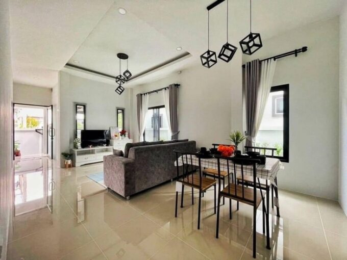 Affordable New Modern House for Sale in Pattaya, 3bedroom 2bathroom