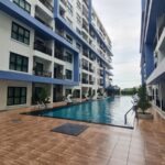 the blue residence pattaya condo for sale, 1bedroom 1bathroom with swimming pool view