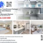 Townhouse in the center of Pattaya for Sale | บ้านพัทยา คอนโดพัทยา ที่ดินพัทยา ขาย-ให้เช่า อสังหาริมทรัพย์ในพัทยา - Pattaya Houses, Pool Villas and Condos for sale and for rent Townhouse in the center of Pattaya for Sale
