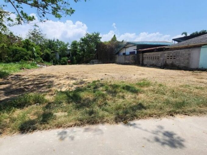 ที่ดินพัทยาทำเลดีซอยหนองกระบอก ขนาด 97 ตารางวา