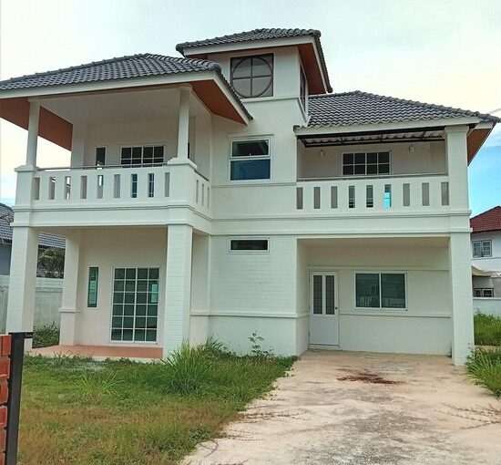 บ้านเดี่ยวทรงโมเดิร์น 2ชั้น ซอยสยามคันทรี่คลับพัทยา ใกล้ตลาดไร่วนาสินธ์