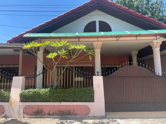 บ้านเดี่ยวพัทยา เอกมงคลเขาตาโล ทำเลดีมาก ใกล้ตลาดเขาตาโล ใกล้สุขุมวิท เทสโก้โลตัสเทพประสิทธิ์