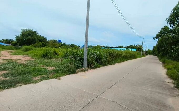 ที่ดิน 1ไร่พัทยา ติดถนนคอนกรีต ทำเลดีมาก ชัยพฤกษ์พัทยา ซอยเขามะกอก