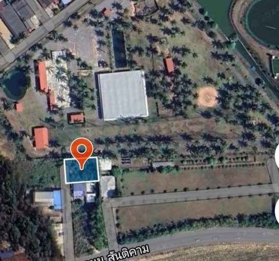 ที่ดินพัทยา ขายที่ดินพัทยาราคาถูก หนองปลาไหล ถนนสันติคาม