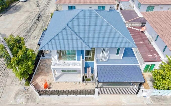 บ้านเดี่ยว2ชั้นพัทยาแปลงมุมในโครงการจัดสรร1 | บ้านพัทยา คอนโดพัทยา ที่ดินพัทยา ขาย-ให้เช่า อสังหาริมทรัพย์ในพัทยา - Pattaya Houses, Pool Villas and Condos for sale and for rent บ้านเดี่ยว2ชั้นพัทยาแปลงมุมในโครงการจัดสรร