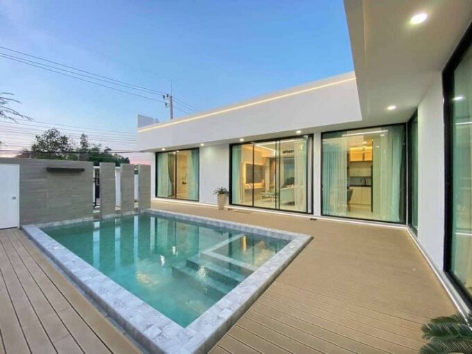 Pool Villa near Nongprue Public Park Pattaya