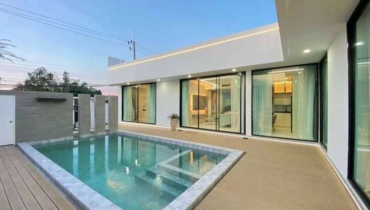 Pool Villa near Nongprue Public Park Pattaya