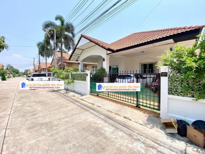 บ้านเดี่ยวพัทยาซอยเนินพลับหวานราคาถูก