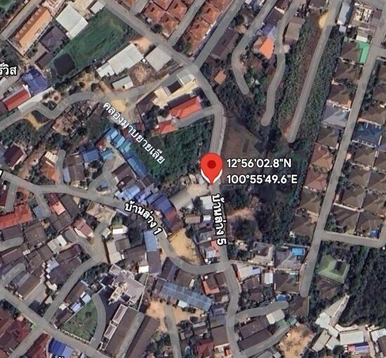 Land in Pattaya, Soi Siam Country Club, nearly 1 rai, available for only 6 million thai baht