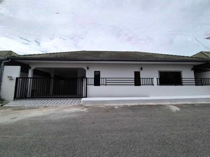 บ้านเดี่ยวพัทยาราคาถูกในซอยเนินพลับหวาน 2ห้องนอน 2ห้องน้ำ