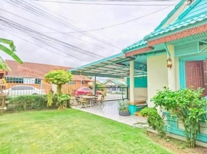 บ้านเดี่ยวพัทยาทำเลดี ซอยสยามคันทรี่คลับ มีพื้นที่ลงสระได้ 3ห้องนอน 2ห้องน้ำ