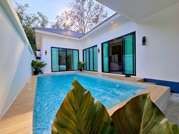 New pool villas located close to Mab Prachan Reservoir, Pattaya
