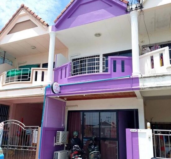 ทาวน์เฮาส์ทำเลใจกลางพัทยาราคาถูก ติด CJ ใกล้าตลาดไร่วนาสิน ซอยสยามคันทรี่คลับพัทยา