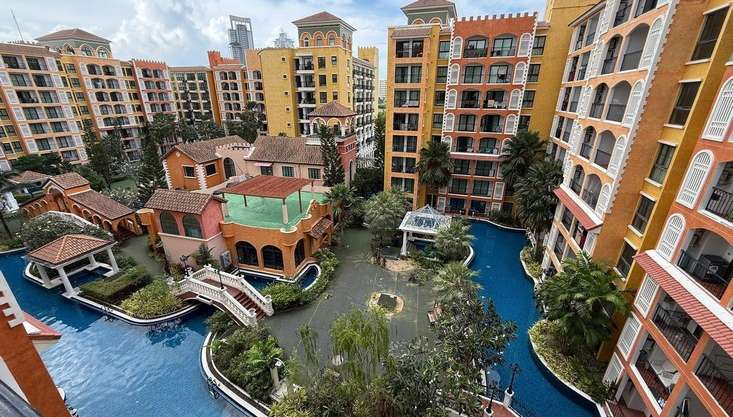 Venitian Condo in Jomtien Pattaya 2bedrooms 2bathrooms