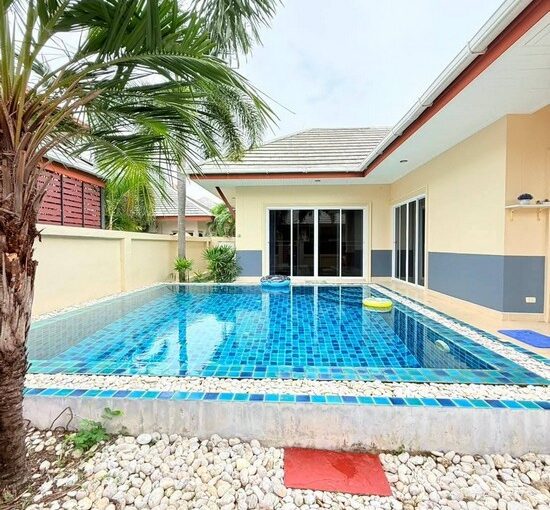 บ้านพูลวิลล่าสวยราคาดีที่สุดในโครงการ ทำเลเงียบสงบ ใกล้วัดญาณ ใกล้เขาชีจรรย์